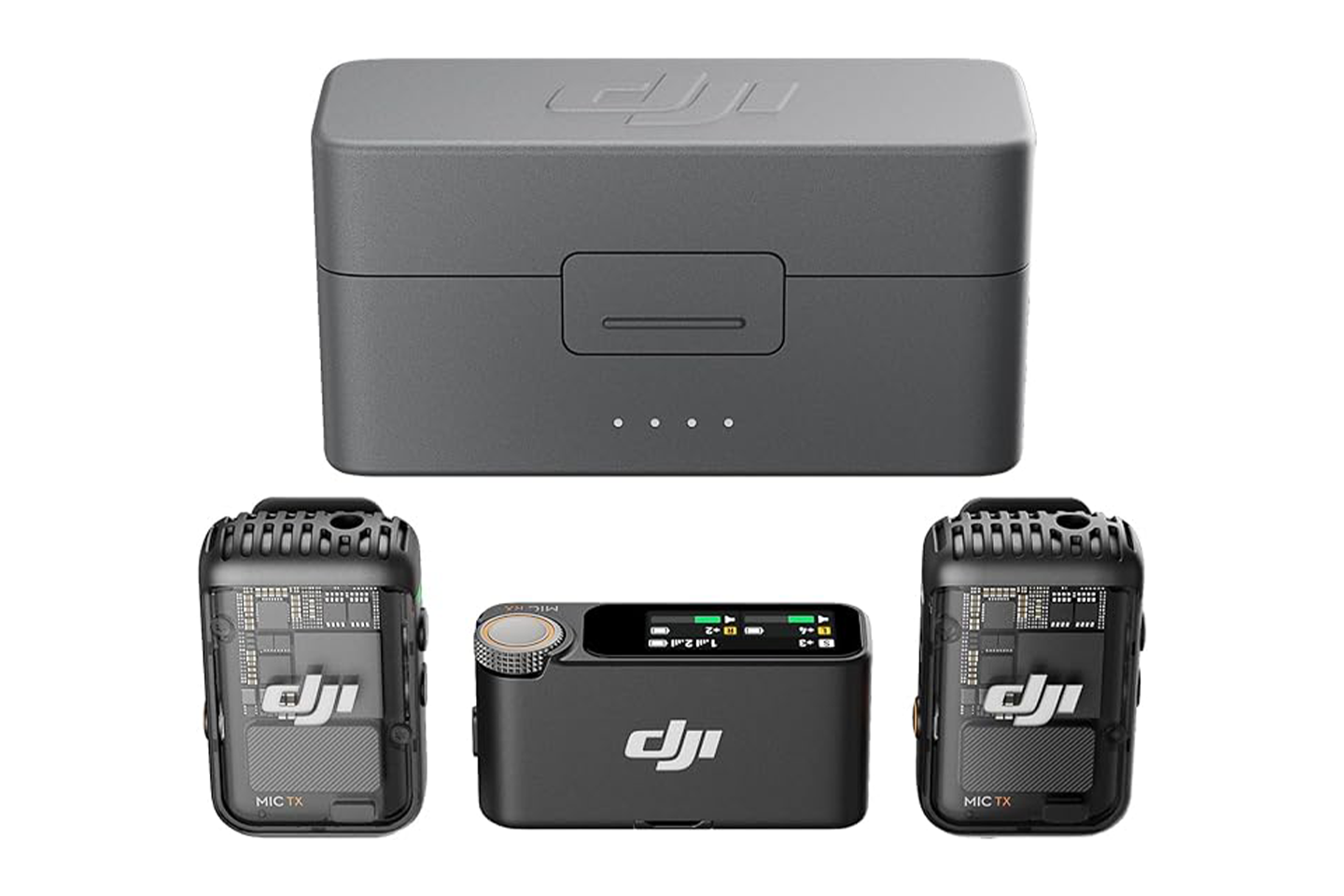 DJI Mic 2 2波ワイヤレスマイク32bit ios対応